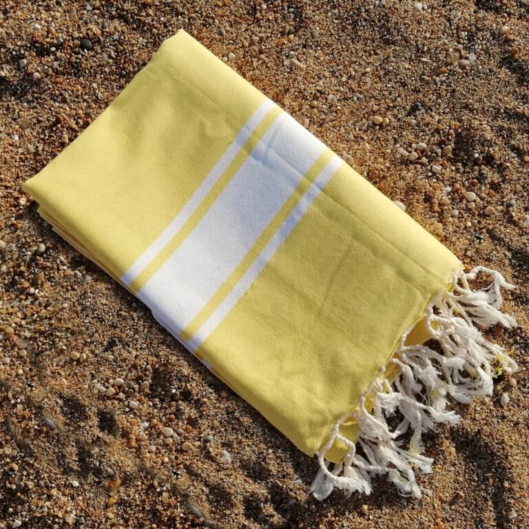 Maldives Sunshine Hammam Towel Turkish Beach Towels UK