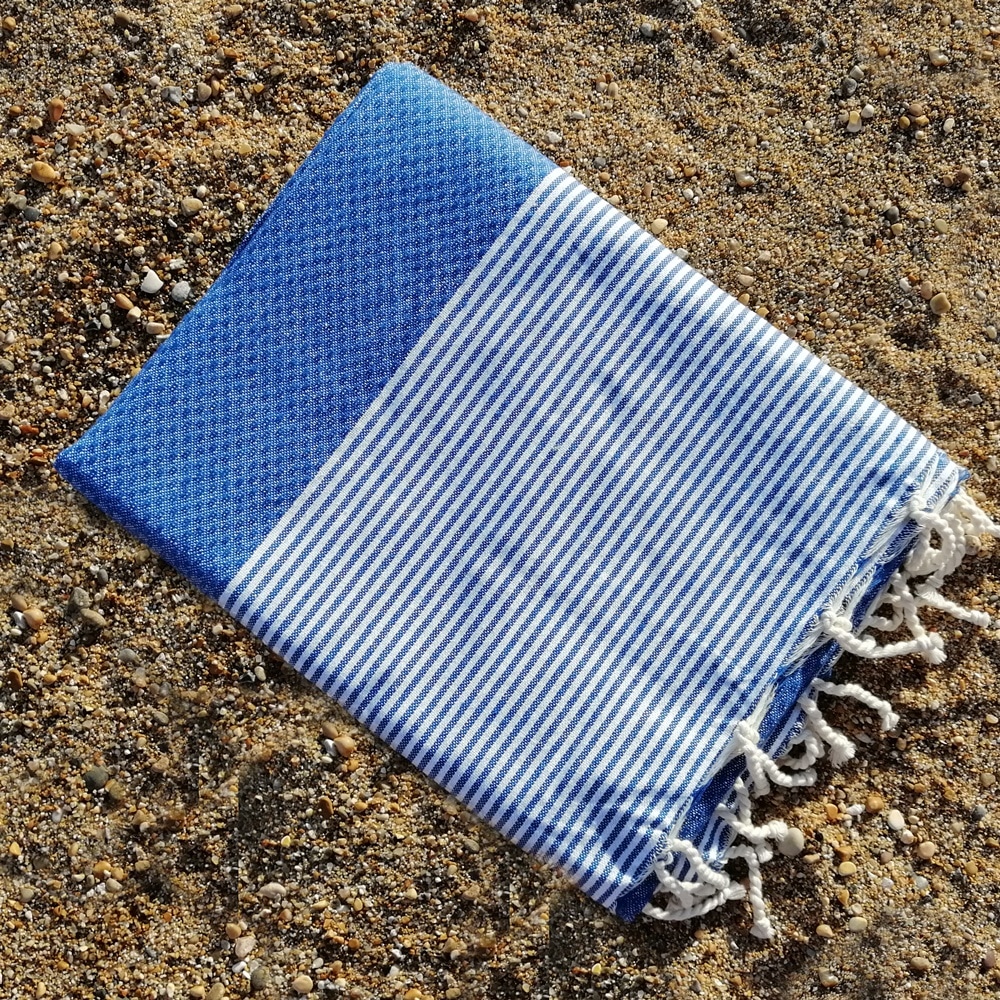 Zanzibar Blue wild swimming Towel