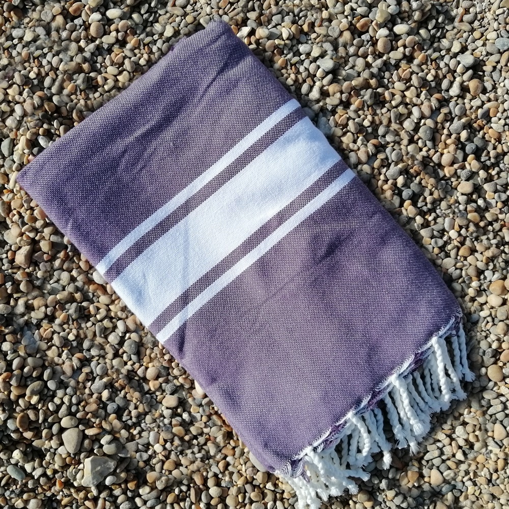 Maldives Purple Travel Towels