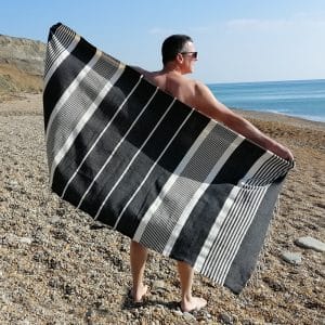 Dorset Charcoal Travel Camping Towels