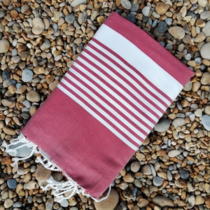 Dorset Scarlet Turkish Hammam Towel