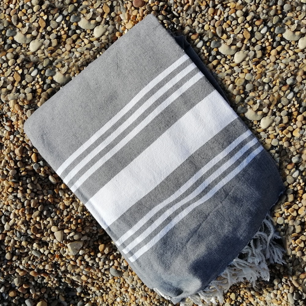 Bermuda Charcoal xXL Deck Towels