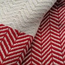 Bora Bora Red Turkish Hammam Towel swatch