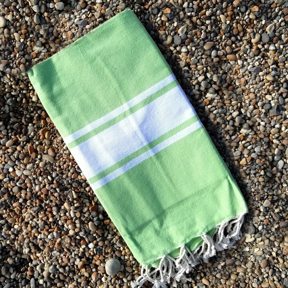 Maldives Lime Green Travel Towels