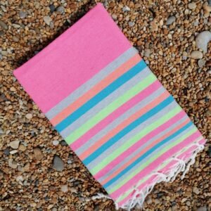 Mali Pastel Hammam Travel Towels