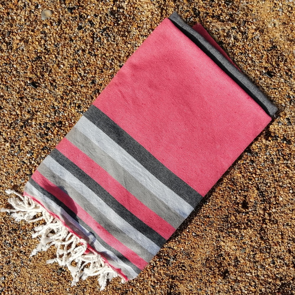 Mali Scarlet Quick Dry Hammam Travel Towel