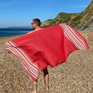 Capri quick drying hammam travel towel
