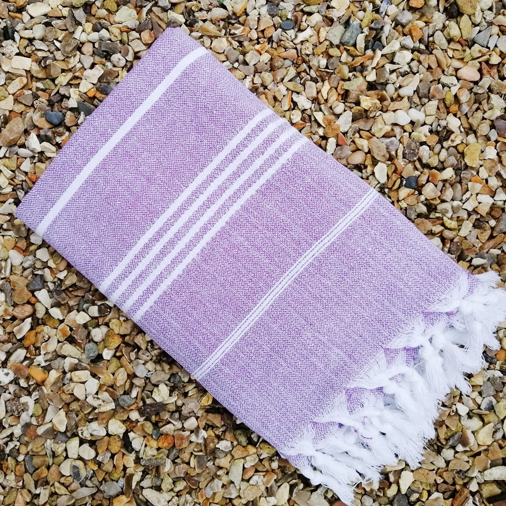 Monaco Lilac Turkish Quick dry hammam towels
