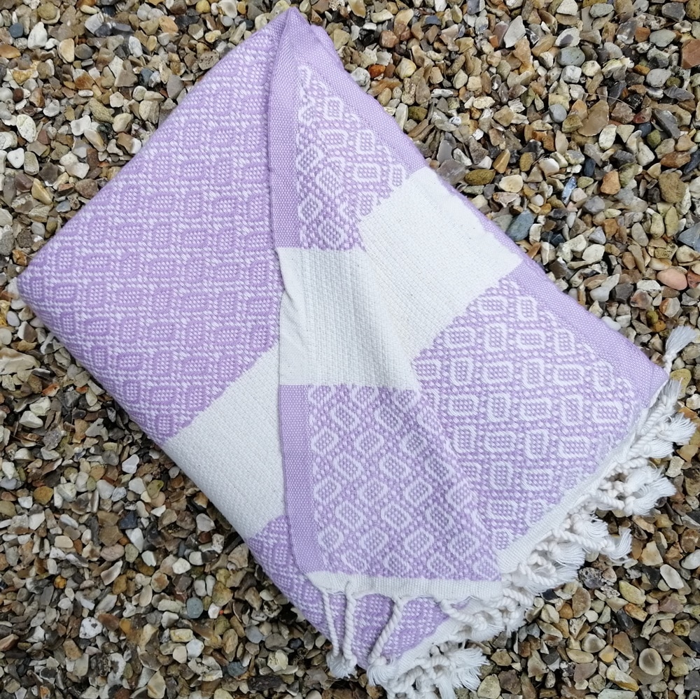 Nassau Lilac Quick dry Turkish Hammam Towel