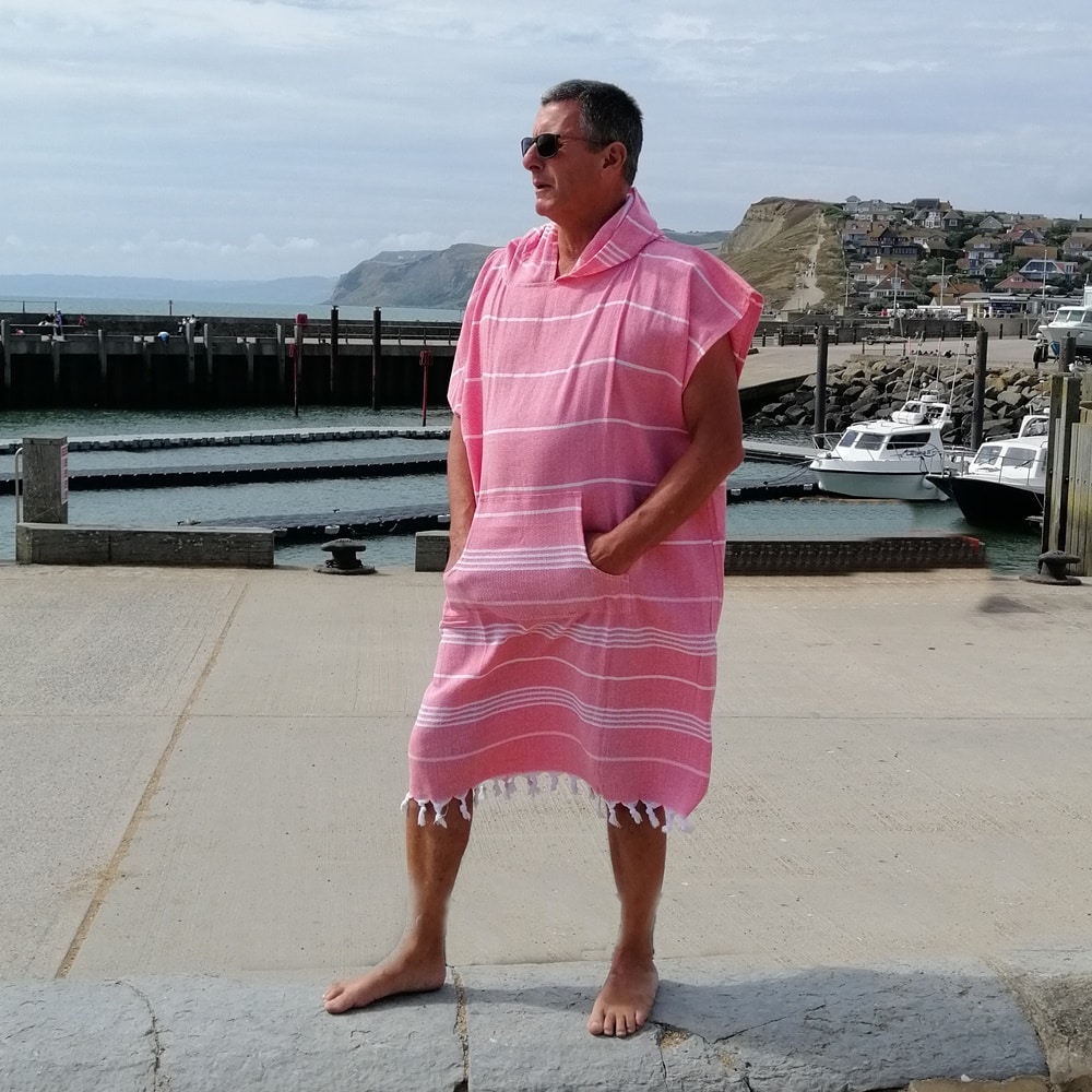 Peach Robe / Poncho