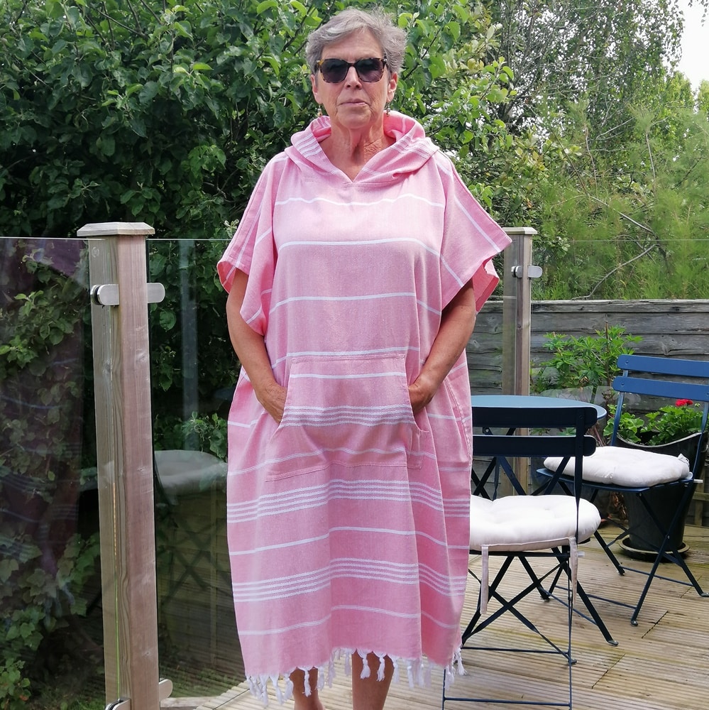 Dusty Pink Changing Robe