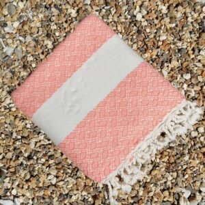 Nassau Orange Turkish Hammam Towel, Nassau Hammam Towels