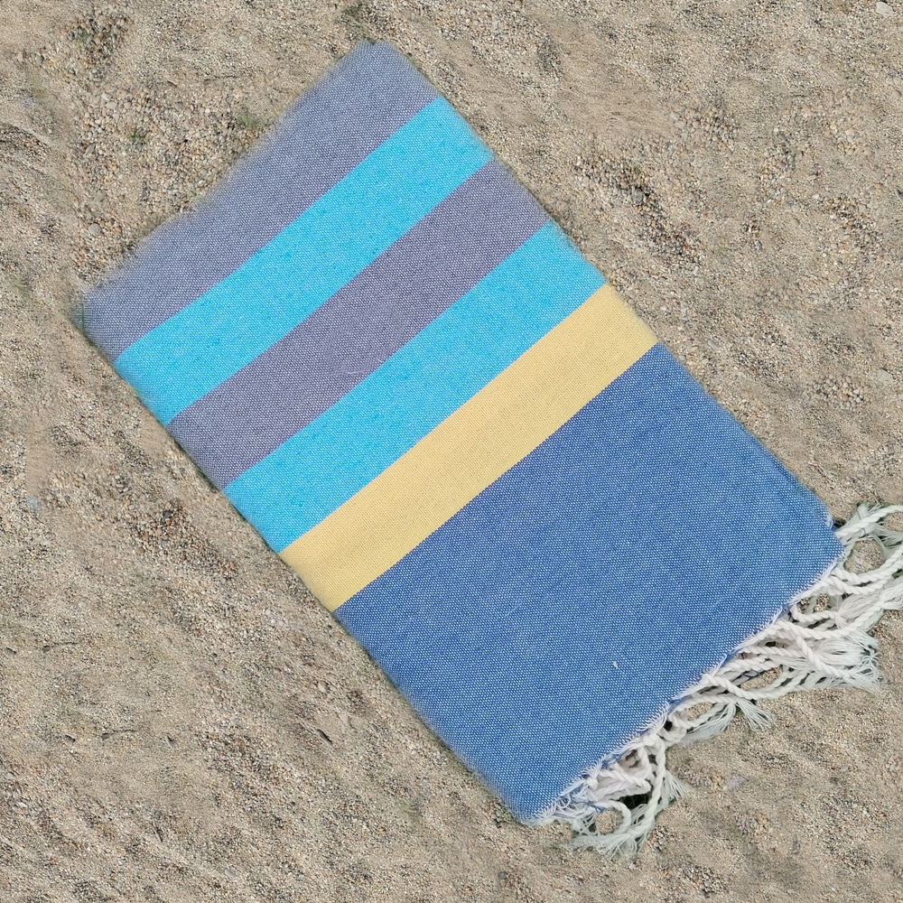 Bali Bali blue quick dry hammam towel